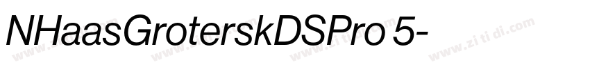 NHaasGroterskDSPro 5字体转换 NHaasGroterskDSPro 5字体转换